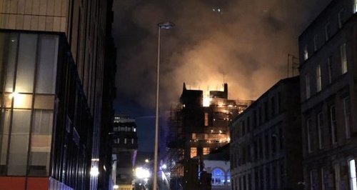 Glasgow school of art mackintosh fire 2018