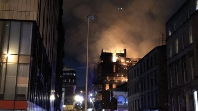 Glasgow school of art mackintosh fire 2018