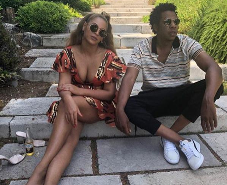 Beyonce and Jay Z on holiday
