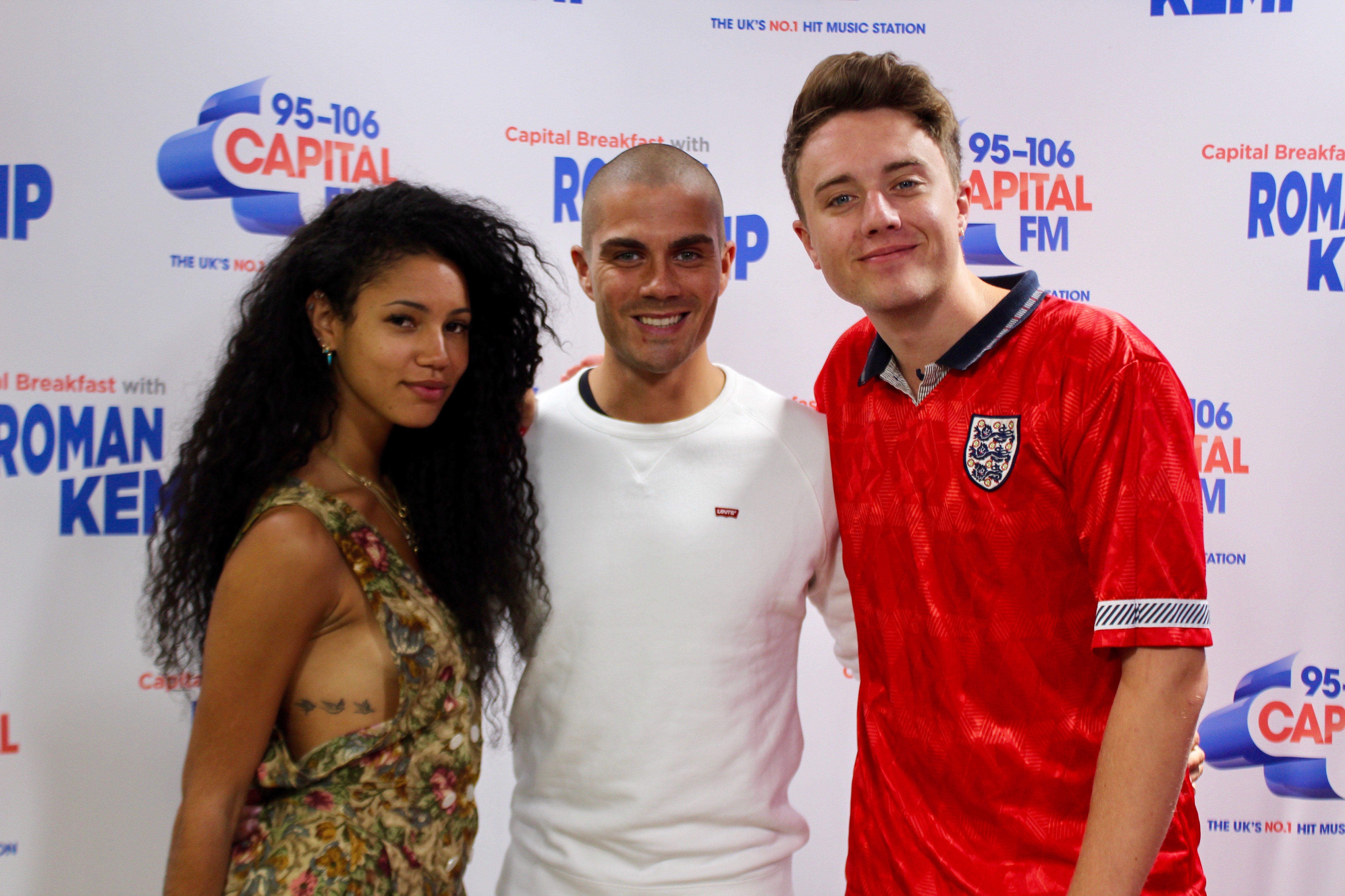 Max George on Capital Breakfast w/ Roman Kemp