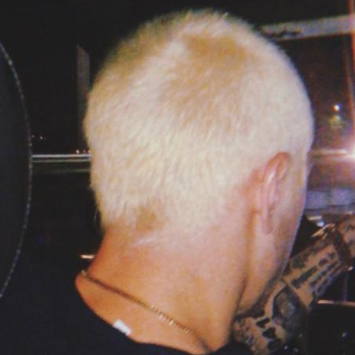 pete davidson blonde hair