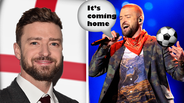 Justin Timberlake Backs England World Cup