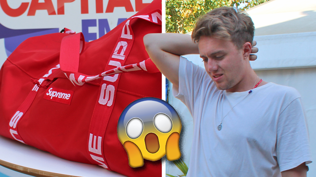 Roman Kemp's Supreme Clothing Gets Destroyed