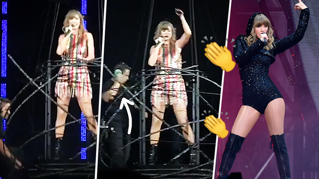 WATCH: Taylor Swift Got Trapped In The Air Mid Concert & Improvised A  Surprise - Capital