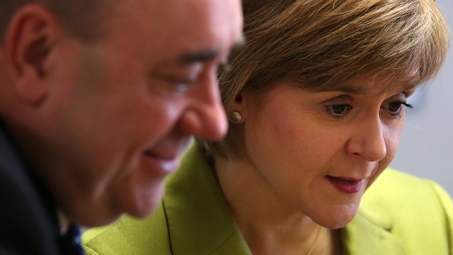 Nicola Sturgeon Alex Salmond