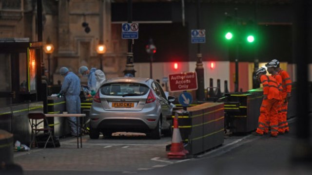 Westminster attack car