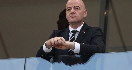 UEFA President Gianni Infantino