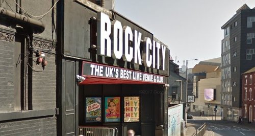 Rock City Google Map image Nottingham