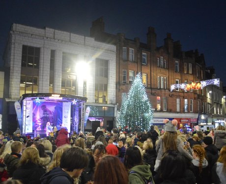 Stirling Christmas Light Switch On!