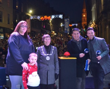 Stirling Christmas Light Switch On!