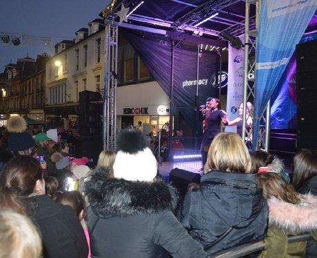 Stirling Christmas Light Switch On!