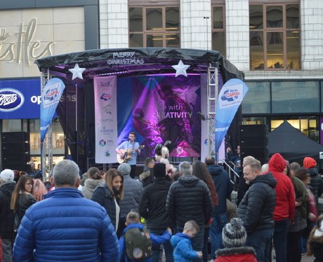Stirling Christmas Light Switch On!
