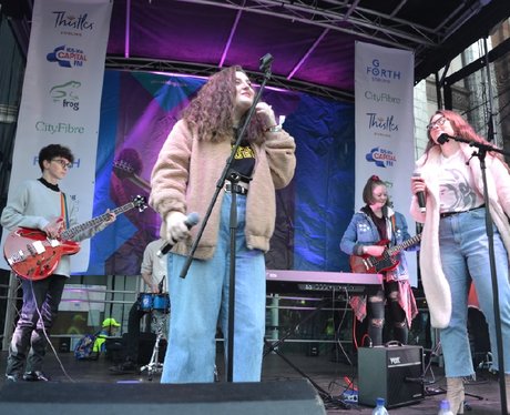 Stirling Christmas Light Switch On!