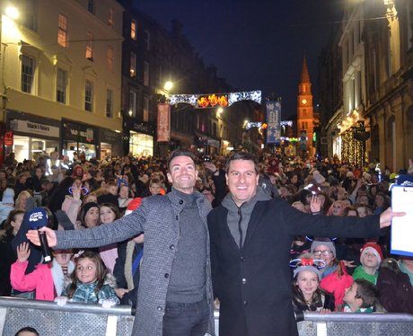 Stirling Christmas Light Switch On!