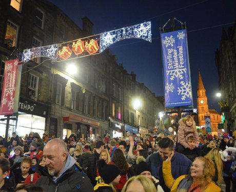 Stirling Christmas Light Switch On!