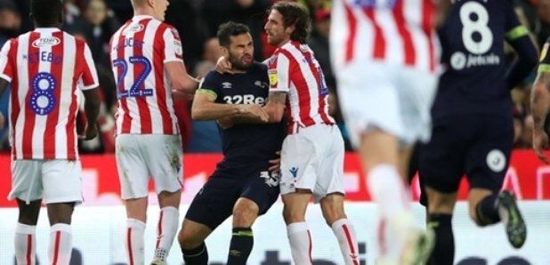 Bradley Johnson Joe Allen Derby Stoke