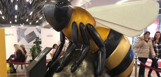 Manchester bee at Meadowhall