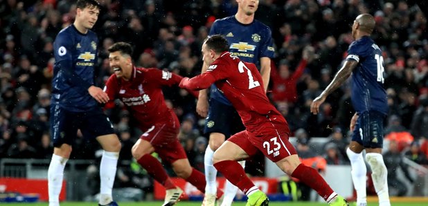 united lose to liverpool