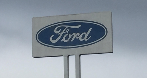 Ford Bridgend Sign