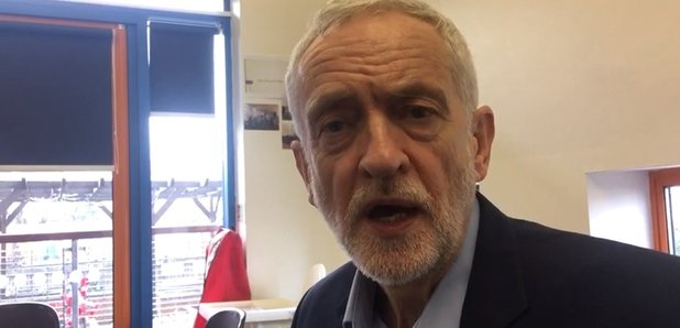 Jeremy Corbyn in Ilkeston
