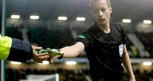 easter road bottle thrown