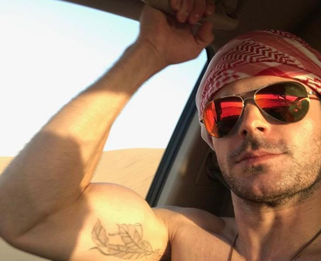 Zac Efron in Dubai 2017