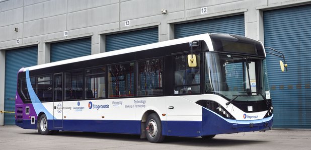self-driving bus