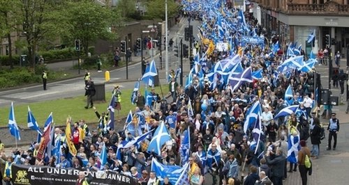 Independence march glasgow 2019