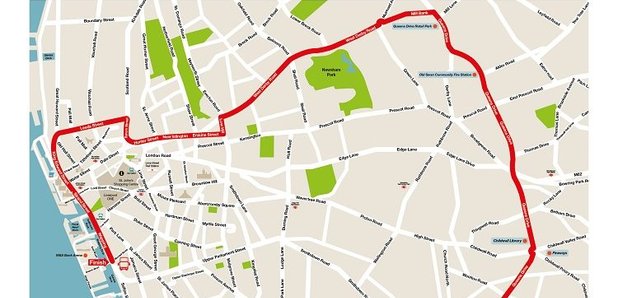 liverpool parade map