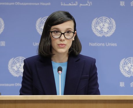 Millie Bobby Brown is UNICEF's youngest Goodwill A