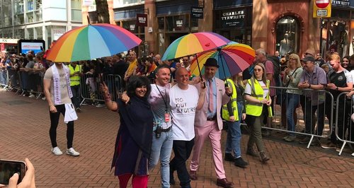 Birmingham Pride parade Andrew Moffat 