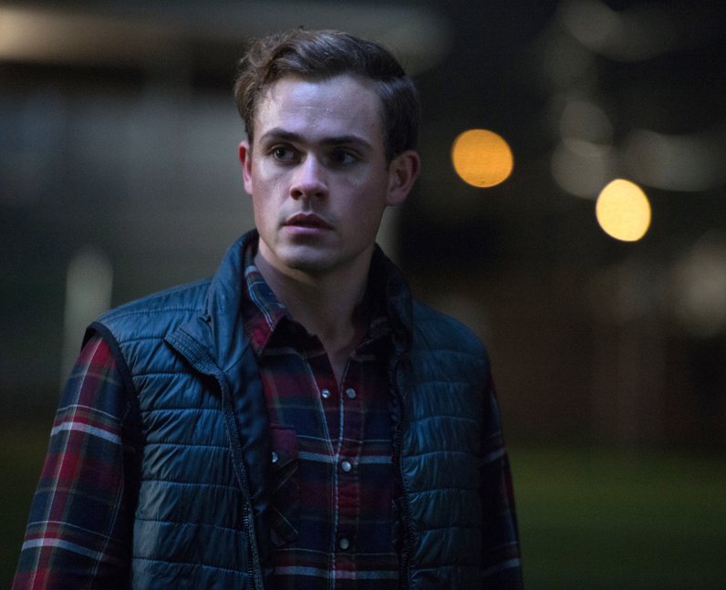 Dacre Montgomery as Jason, the red ranger in Power