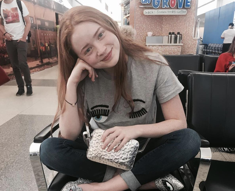 Sadie Sink instagram twitter social media