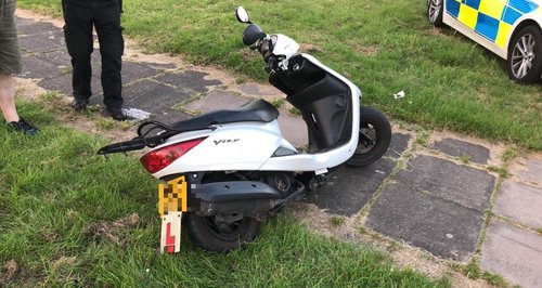 WMP recovered moped