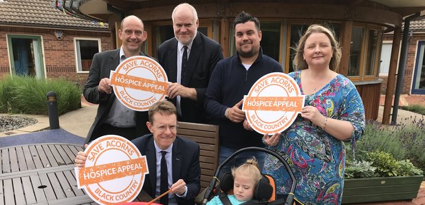 Andy Street Acorns Hospice Walsall