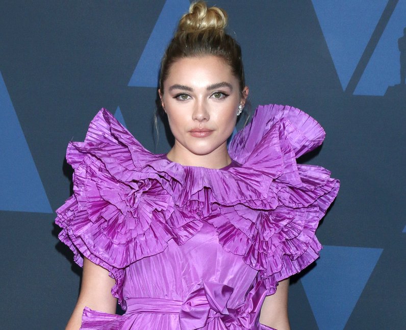 Florence Pugh at Governors Awards