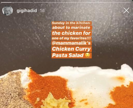 Gigi Hadid tags Zayn's mum in an Instagram story