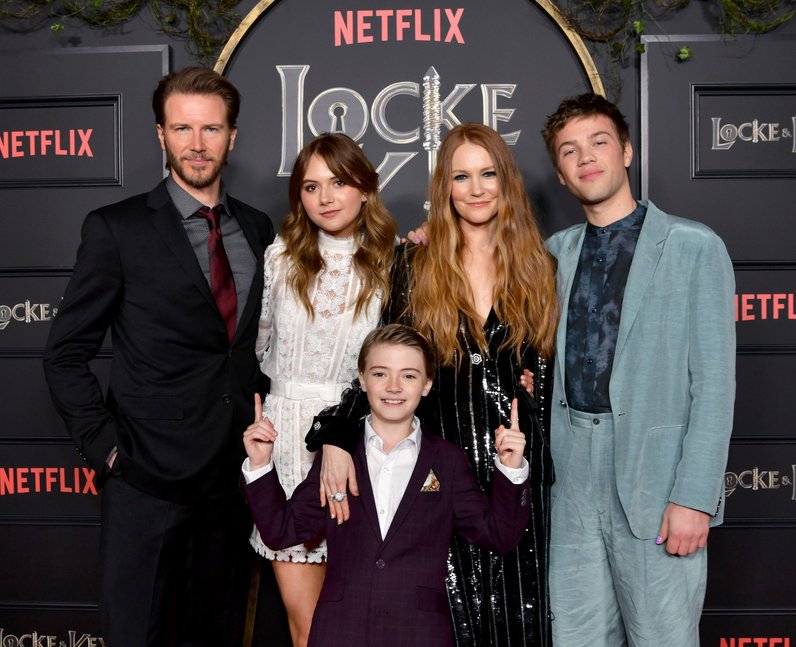 The Locke family from Netflix's Locke & Key