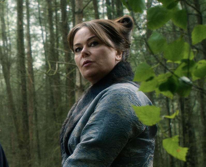 Who plays Lady Lunete in Cursed? - Polly Walker