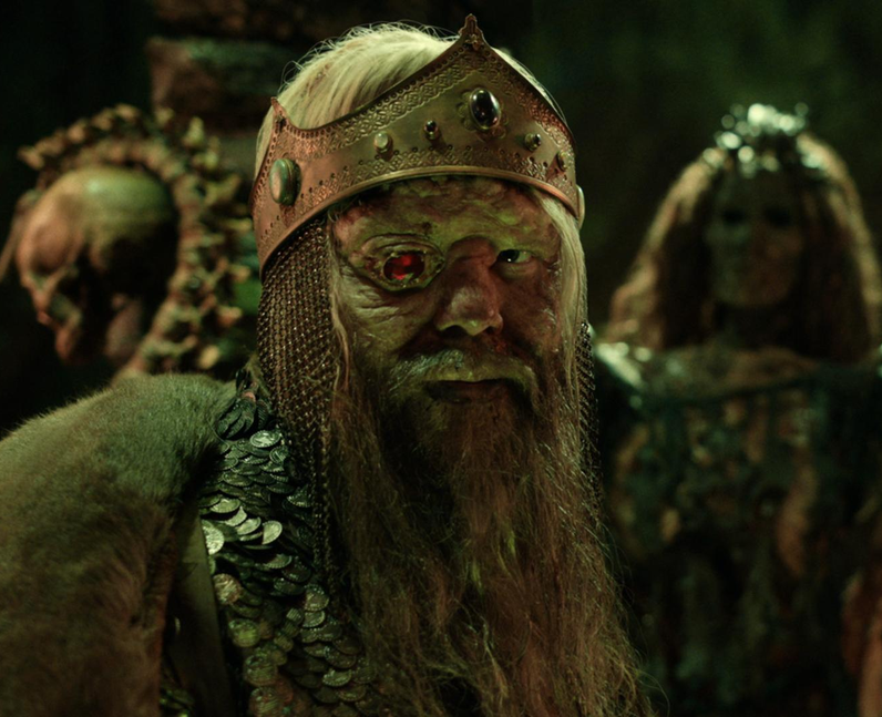 Who plays Rugen The Leper King in Cursed? - Olafur