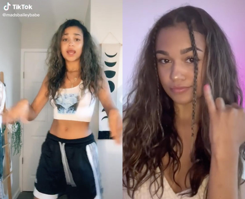 Does Madison Bailey have a TikTok account?