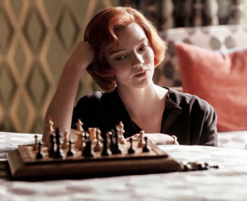 Anya Taylor-Joy chess