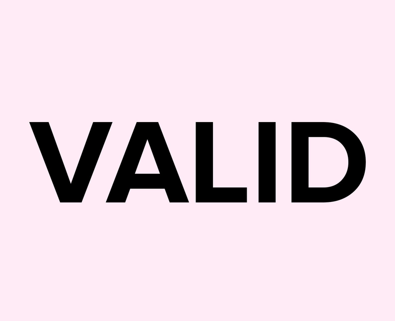 What does Valid mean on TikTok?