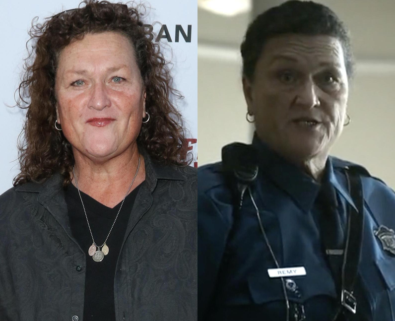 Dot-Marie Jones plays Officer Remy in AHS: Double 