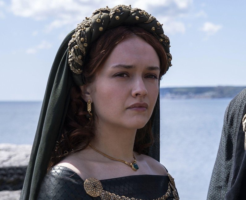 Olivia Cooke plays Alicent Hightower in House of t