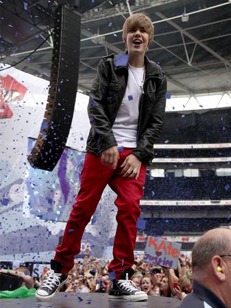 Justin Bieber at Wembley