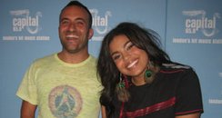 Jordin Sparks visits Lucio at Capital Towers
